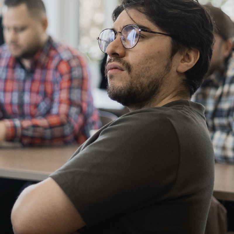Portrait of Camilo Sanchez, Senior Engineer and Leanware team member