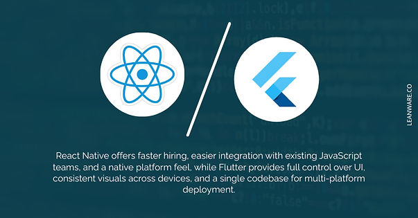 React Native vs Flutter The Complete 2026 Guide to Choosing the Right Framework