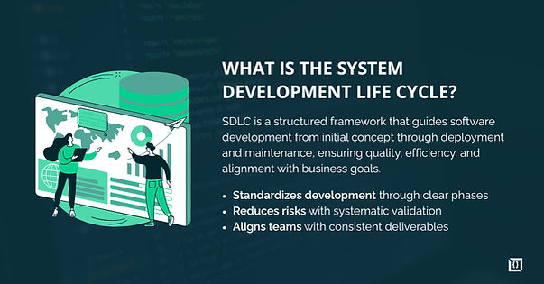 What is the system development life cycle?